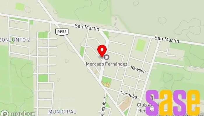 mapa de Radio Sky Zonda 96.9 Emisora de radio en Zonda