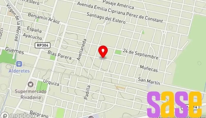 mapa de Radio Soy Emisora Cristiana Alderetes Emisora de radio en Alderetes