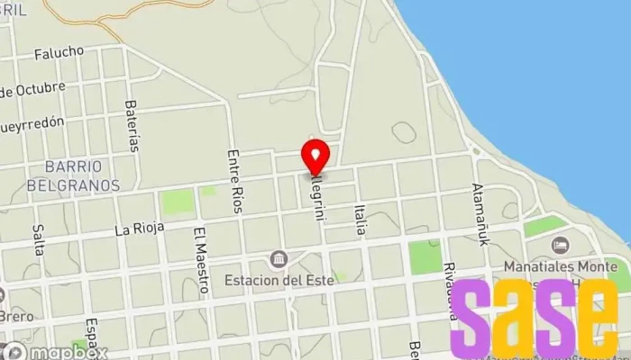 mapa de Radio Vikinga Emisora de radio en W3232 Monte Caseros
