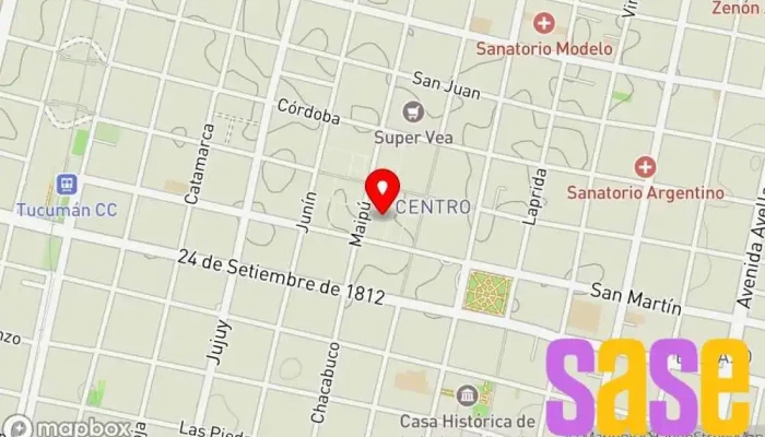mapa de Radio WoW® Tucumán Emisora de radio en San Miguel de Tucumán