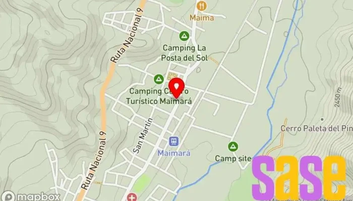 mapa de Rapipago Servicio de transferencias de dinero en Maimara