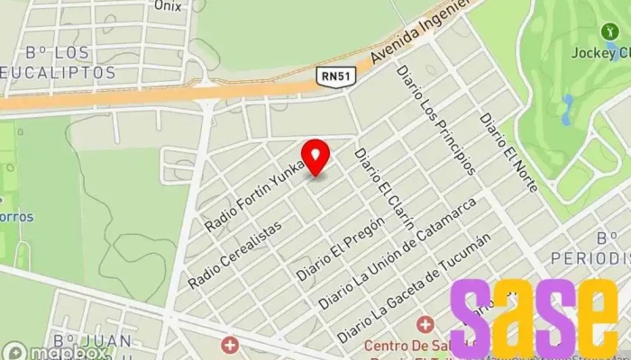 mapa de Refrigeracion y Electricidad Servicio de reparación de neveras en Salta