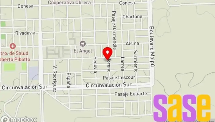 mapa de Resistencia electrónica  en Gral. Acha