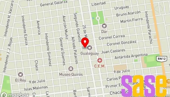 mapa de RL Iluminación Tienda de artículos para el hogar en Gualeguay