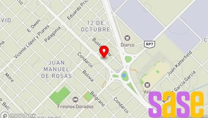 mapa de SABE ELECTRICIDAD S.R.L  en Trelew