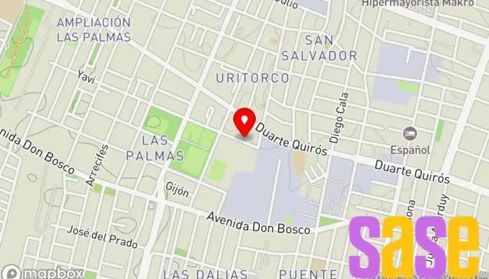mapa de Saiki Hnos Taller de reparación de automóviles en Córdoba