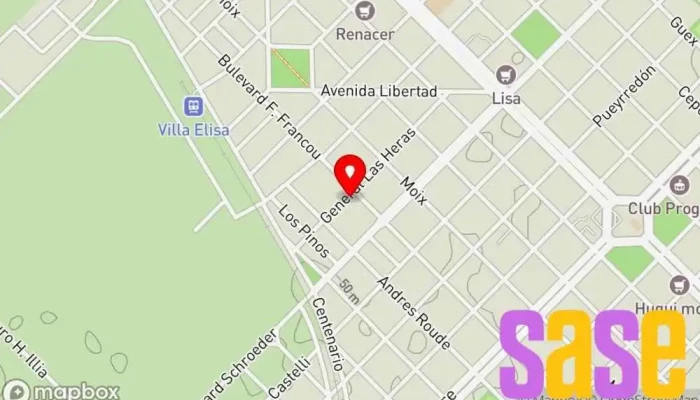 mapa de San Carlos Electricidad Tienda de electricidad, Equipos y soluciones de energía en Villa Elisa