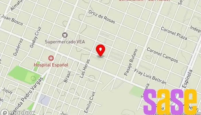 mapa de San Julián productos eléctricos Ferretería en San Rafael