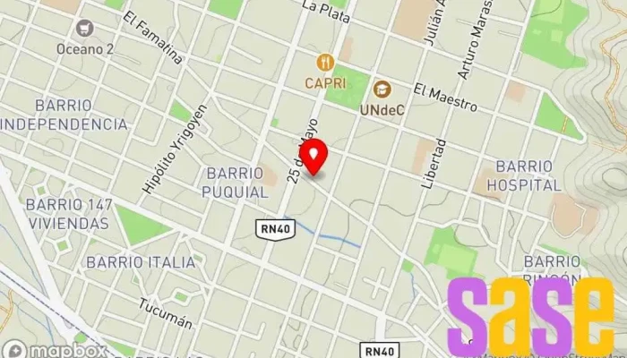 mapa de Santibañez Electridad Automotor Taller mecánico en Chilecito