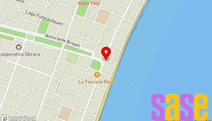 mapa de SCPL Compañía eléctrica en Rada Tilly