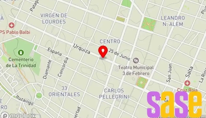 mapa de SECRETARIA DE ENERGIA Oficinas de administración del condado, Electricista, Tienda de componentes electrónicos, Empresa de calefacción, Refinería de petróleo en Paraná