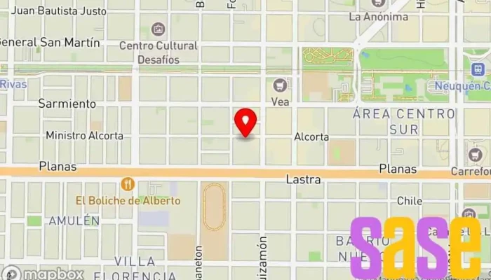 mapa de Selyaz Tienda de iluminación en Neuquén