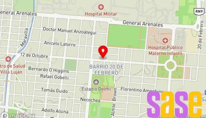 mapa de SEMANTEC SRL - MANTENIMIENTO TÉCNICO Servicio de reparación de aire acondicionado, Servicio de instalación eléctrica en Salta