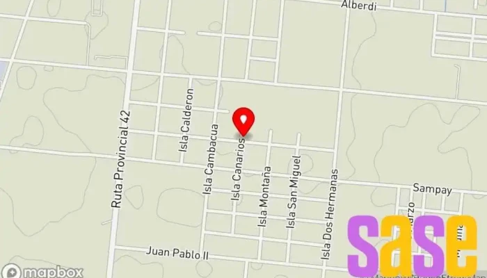 mapa de Sena Montajes Eléctricos Electricista, Empresa de climatización, Servicio de seguridad en Concepción del Uruguay