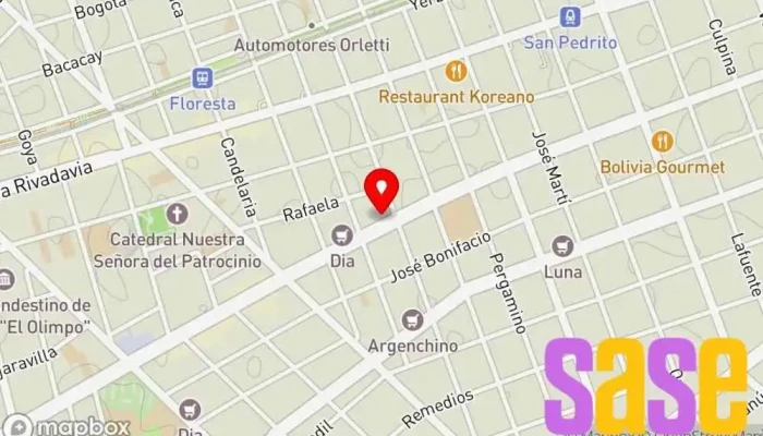 mapa de Sepos Electricidad - Materiales Eléctricos Tienda de iluminación, Tienda de materiales para la construcción en Cdad. Autónoma de Buenos Aires