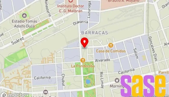 mapa de Service Electronic Taller mecánico en Cdad. Autónoma de Buenos Aires