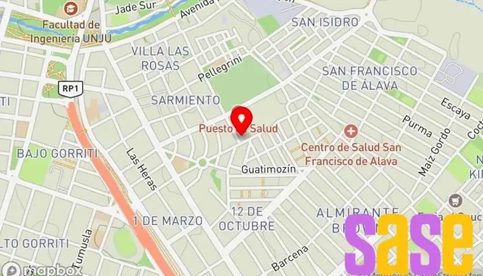 mapa de SERVICIO ELECTRICO DE LA MUNICIPALIDAD Compañía eléctrica en San Salvador de Jujuy