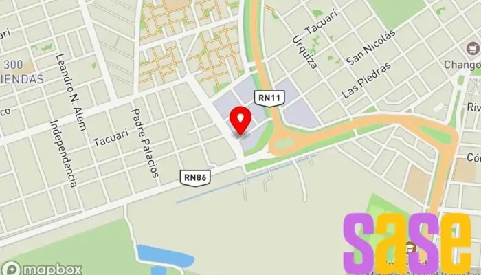 mapa de Servicio Informatico RZ Rodri Tienda de electrónica en Clorinda