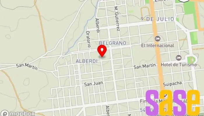 mapa de SERVICIO TECNICO DE GESTION Oficinas de empresa en La Quiaca