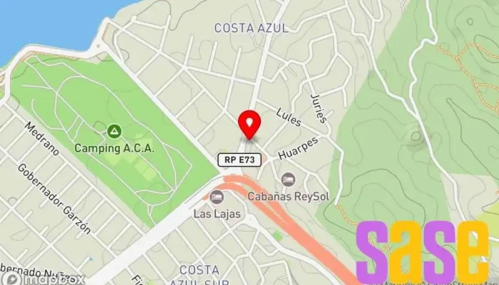 mapa de SERVICIO TÉCNICO ELECTRÓNICO TECNOLED  en Villa Carlos Paz