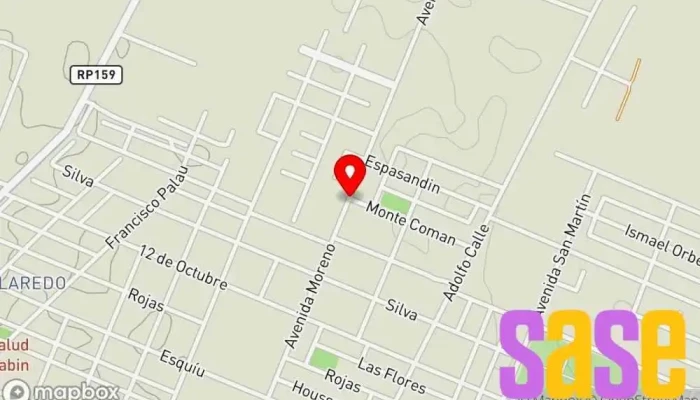 mapa de SERVICIOS ELECTRICOS - MATRICULADO SERGIO BRUNO Tienda de componentes electrónicos en San Rafael
