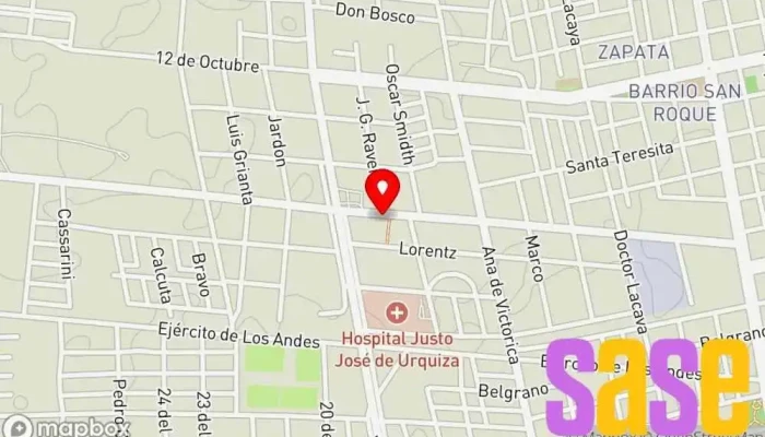 mapa de ServiTecCdelu Tienda de informática en Concepción del Uruguay