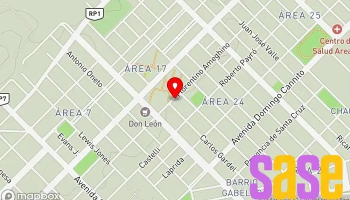 mapa de Set-Up Electronics  en Rawson