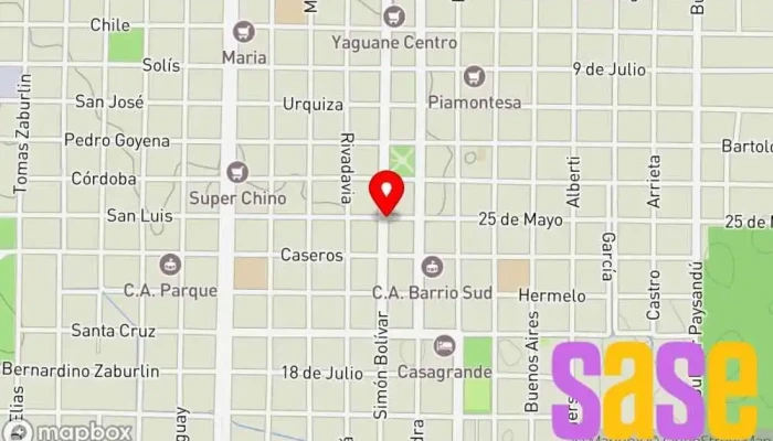 mapa de SI-TEC Electronica (SITEC) Tienda de artículos para el hogar, Tienda de electrodomésticos, Tienda de muebles en Villaguay