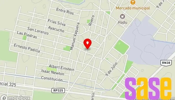 mapa de Siglo XXI 91.9 Emisora de radio en Monteros