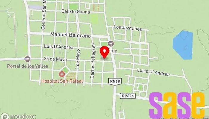mapa de Soluciones Integrales Electricista en El Carril