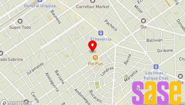mapa de Sprint Servicio de reparación de sistemas eléctricos para automóviles en Cdad. Autónoma de Buenos Aires