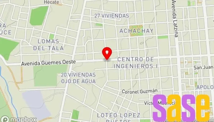 mapa de STG CATAMARCA Tienda de electricidad en San Fernando del Valle de Catamarca