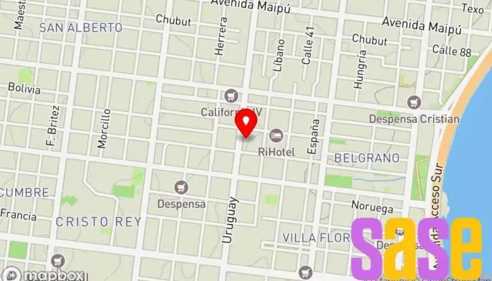 mapa de STG Misiones Tienda de electricidad en Posadas