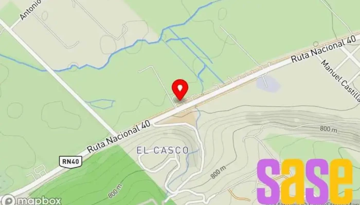 mapa de Stroia Electricidad Tienda de iluminación en San Martín de los Andes