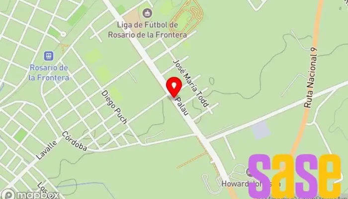 mapa de SYC Electricista en Rosario de la Frontera