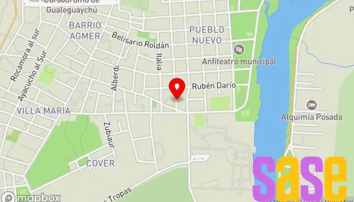 mapa de Taller de electricidad del automotor y servicios de escáner Taller de reparaciones eléctricas en Gualeguaychú