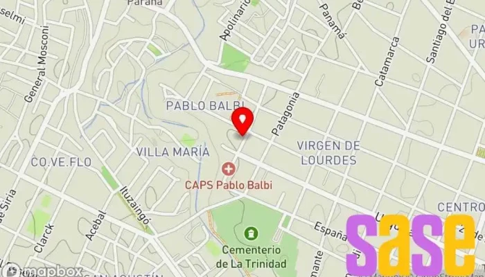 mapa de Taller de Electricidad del Automóvil de Cesar Vila Taller de reparación de automóviles, Tienda de baterías en Paraná
