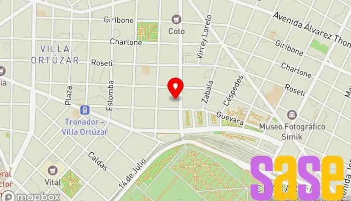 mapa de Taller de electro mecanica automotriz Rafa Taller mecánico en Cdad. Autónoma de Buenos Aires