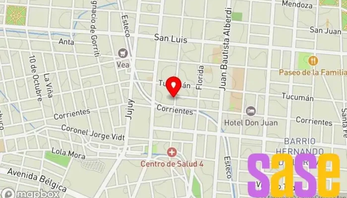 mapa de Taller de Ingeniería Eléctrica Salta Electricista en Salta
