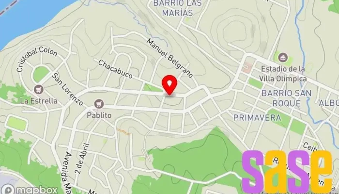 mapa de Taller electromecánico Tunty Taller de automóviles en Puerto Piray