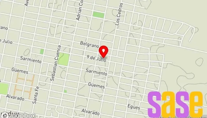 mapa de Taller electronica automotor huguin Taller de reparación de automóviles en San Ramon de la Nueva Oran