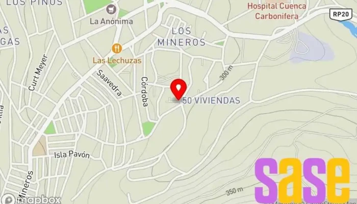 mapa de TALLER ELECTRÓNICO EL RUSSO Taller de reparación de automóviles en Río Turbio