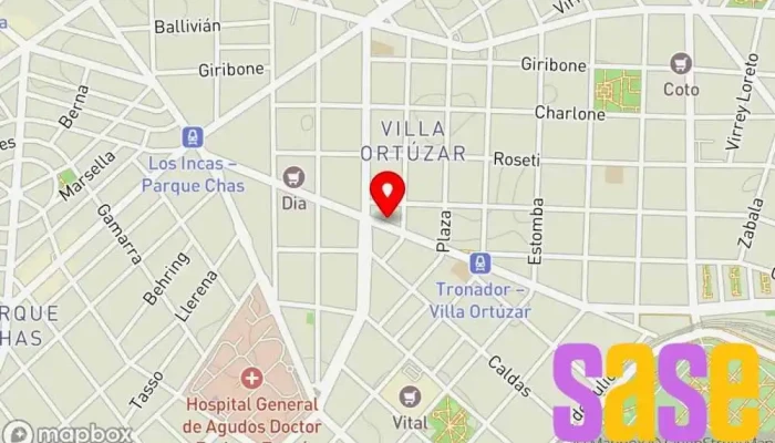 mapa de Taller Ortuzar Servicio de reparación de sistemas eléctricos para automóviles, Taller de reparación de automóviles, Taller de reparaciones eléctricas, Taller mecánico en Cdad. Autónoma de Buenos Aires