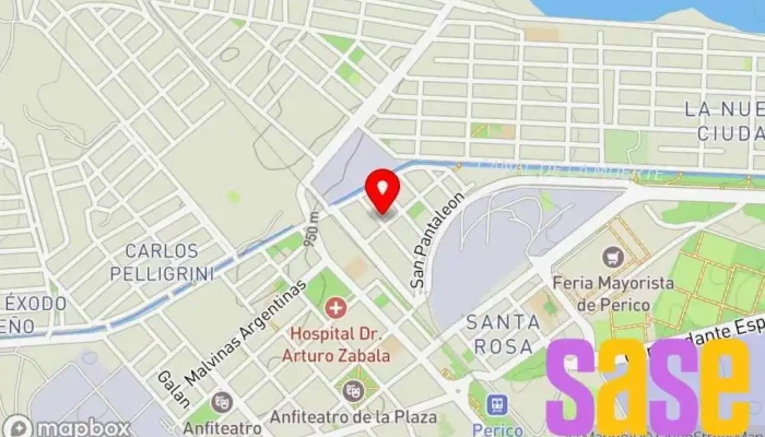 mapa de TECNOSERV S.R.L. Oficinas de empresa en Perico