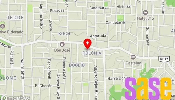 mapa de TeleSon Ingeniero eléctrico en Eldorado
