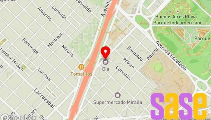 mapa de Tienda Electrica Tienda de electricidad en Cdad. Autónoma de Buenos Aires