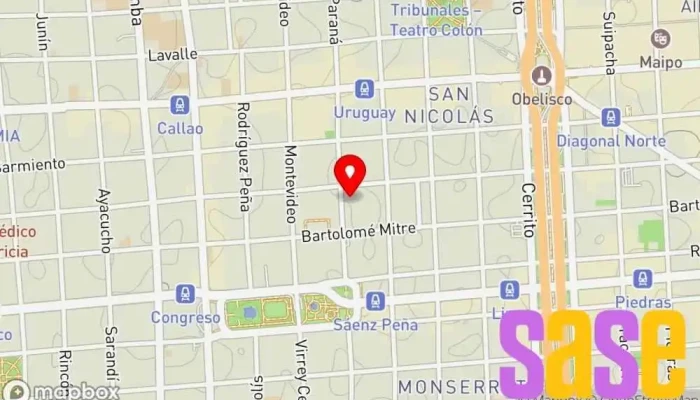 mapa de Tracolor SA - Redes. Materiales Eléctricos. Iluminación Tienda de componentes electrónicos en Cdad. Autónoma de Buenos Aires