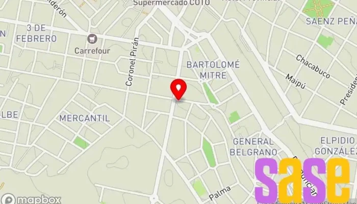 mapa de TUKI Electromecánica Taller mecánico en Paraná