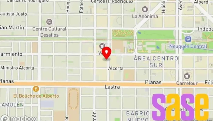mapa de UNIVERSO ELECTRONICA Tienda de electrónica en Neuquén