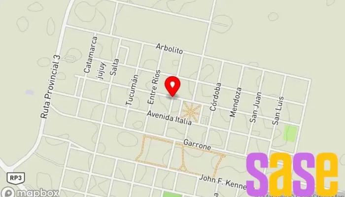 mapa de Wenceslao Escalante  en Wenceslao Escalante